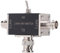 2 Way Antenna Switch 0-50MHz BNC Connector Manual Antenna Switch with Cutoff and Ground Guard for HAM Radio Antenna for Handheld Portable BNC Radio