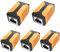 MOGOOD Accoppiatore Ethernet, 5 Pezzi Accoppiatore RJ45, Adattatore Internet da Femmina a Femmina Compatibile con Cat8, Cat7, Cat6, Cat5e, Cat5