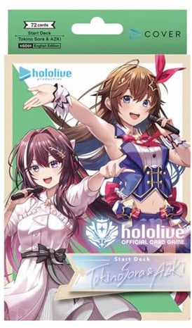 Hololive Official Card Game: Tokino Sora & AZKi Start Deck - 72 Cards