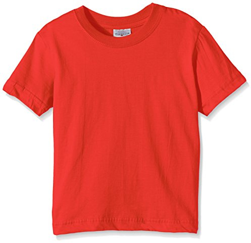 Stedman Apparel Boys Classic-T/ST2200 Short Sleeve T-Shirt, Scarlet Red, 11 Years (Manufacturer Size:Large)