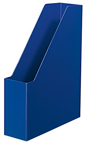 HAN Stehsammler i-LINE – 1 STÜCK, eleganter, moderner High-End Stehsammler für Hefte, Zeitschriften und Mappen bis Format DIN A4/C4, blau, 16501-14
