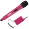 RockJam High-Fidelity Wireless Microphone for Karaoke and Home - Pink,RJWM33-PK