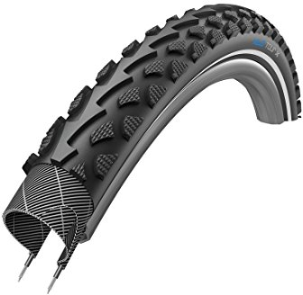 XLC Unisex – Erwachsene TourX Reifen, Schwarz Reflex, 24x2.0