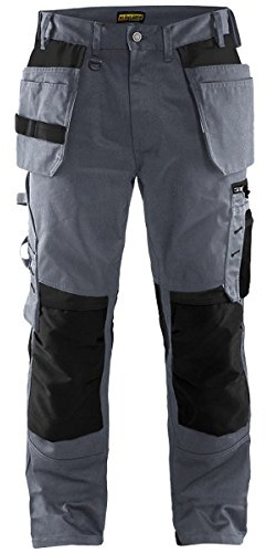 Blakläder 155518609499D104 Handwerker Bundhose Größe in Grau/Schwarz, D104