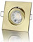 lambado® Premium LED Spot Dimmbar Gold - Hell & Sparsam inkl. 230V 5W GU10 Strahler warmweiß - Moderne Beleuchtung durch zeitlose Einbaustrahler/Deckenstrahler