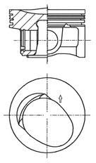 Kolbenschmidt 41257610 pistons & rings