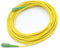PRENDELUZ Cable de fibra óptica monomodo SC/APC-SC/APC, 20m, LSZH, ideal para conexiones de red y telecomunicaciones en entornos sensibles.