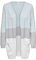 ONLY Damen Onlqueen L/S Long Cardigan KNT Noos Strickjacke, Cashmere Blue,M