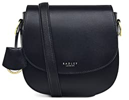 RADLEY Liverpool Satteltasche Damen, Schwarz , One size