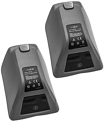 vhbw 2X Akku kompatibel mit Gardena 8025-20 (35m Roll-up) Werkzeug (2000 mAh, Li-Ion, 18 V)