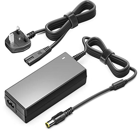 for Jackery Charger Power Cable, 24V 3.75A 90W Adapter for Jackery Portable Explorer 500/300/240/160 Power Station Power Supply,Honda HLS290 167Wh 240Wh 293Wh 518Wh Lithium Battery Solar Generator
