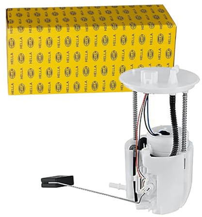 HELLA 8TF 358 305-771 Kraftstoffpumpe - Benzinpumpe - elektrisch - 4-polig - mit Tankgeber/mit Dichtungen
