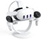 UKETO Ständerhalter for Meta Quest 3, VR-Brillenhalter, Headset-Ladestation, stabile VR-Headset-Controller-Display-Halterung mit LED-Licht for Meta Quest 3