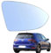 Ruolin Spiegelglas Rechts mit Trägerplatte, Außenspiegel Glas Ersatz Spiegelglas Beheizbar Rechts Kompatibel mit Golf 7
