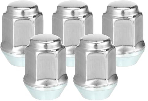 VekAuto 5 Pcs Tuercas Antirrobo de Rueda Compatibles para Ford, Duraderas de Acero al Carbono