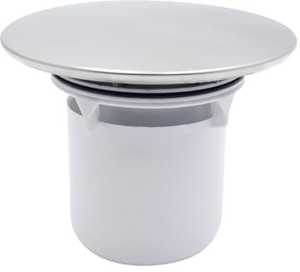 Copertura universale per trappola doccia da bagno Copertura di scarico a pavimento Ricambio in plastica per tappo