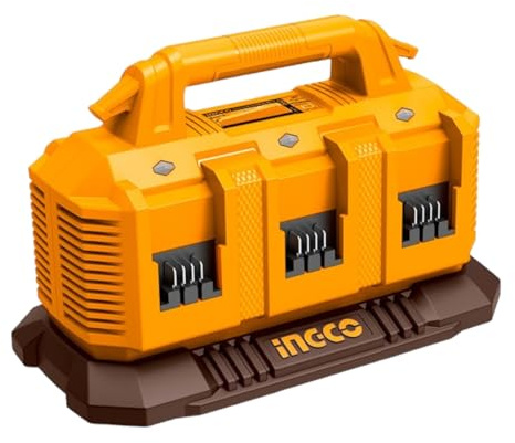 Ingco CARICATORE 6 PORTE 20V 4Ah