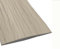 1m*5cm Floor Transition Strip, Self-Adhesive PVC Flooring Threshold Strip, Flat Laminate Profile Flooring Edge Trim Strip - Grey Woodgrain