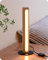EDISHINE LED Tischlampe Holz, Nachttischlampe Touch Dimmbar, Speicherfunktion, 3 Farbtemperaturen, eingebautes LED-Nachttischlampe geeignet für Wohnzimmer, Büro, Schlafzimmer, Geschenk.