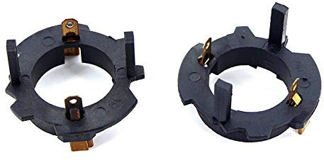 Scheinwerferlampen Adapter 4 stücke H7 Scheinwerferlampenadapterinhaber Base Passend Passend für VW Golf 5 Jetta MK5 Auto Styling Inhaber Ersetzen Sie die ursprüngliche Basis Scheinwerfer Birne Halter