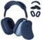 Apple AirPods Max Silicone Case - 7-in-1 Protection: Ear Cups Cover, Headband Protector, Sweat-Proof Ear Pad Cover (Navy Blue)
