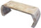 Oriental Galerie Beistelltisch Couchtisch Opiumtisch Brücke Blumentisch Laptoptisch Palmen 83cm breit Natur Weiß Groß