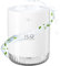 Luftbefeuchter Mini Luftbefeuchter klein USB einstellbar Mit Led-Licht AIR Humidifier mini with Soft Night Light für bedroom plants kinderzimmer Büro,Babyzimmer (3 Hügel)