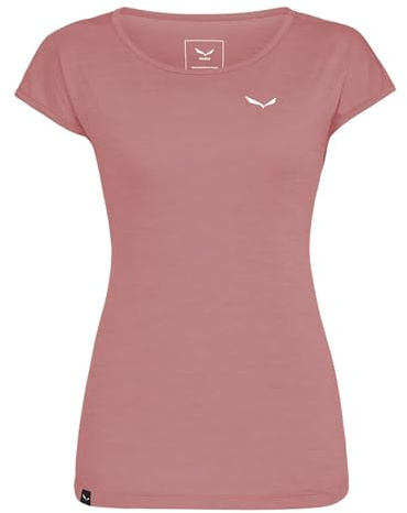 Salewa Puez Melange Dry T-Shirt W, Desert pink Melange, XS