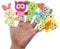 JOINPAYA 5stücke Teiliges Plüsch Tier Fingerpuppen Set Weiche Handpuppen Für Geschichtenerzählen Und Rollenspiel Fördert Die Kreativität Und Interaktion Bei Kleinkindern