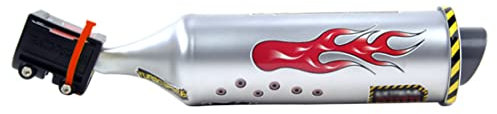 Fabricante de Ruido de Bicicleta Sistema de Sonido de Escape de Bicicleta Turbo Turbine Motorcycle Tipos de Tubo de Escape con Efecto de Sonido Accesorios para Bicicletas