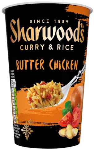 Sharwood's Butter Chicken Curry & Rice Pot, 70g