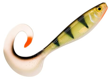 Rapala, Soft Peto Predator Angelköder,Süßwasserköder, Variable Schwimmtiefe, Angelgerät mit Kunststoffkonstruktion