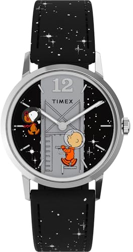 Timex Unisex Analogue Mechanic Watch Peanuts Marlin Space