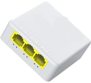 4 ripetitori 100/1000M 1 - 3 di PoE di gigabit del porto estensore con IEEE802.3af/at Plug&Play 48V