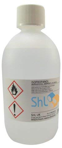 SHL BRAND ISOPROPANOL IPA Isopropyl Alcohol 99.9% Pure (500ml)