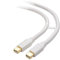 Cable Matters Mini DisplayPort to Mini Display port Kabel (Mini DP Kabel) in Weiß 2 m - 4K Auflösung fähig