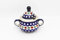 Handmade Polish Pottery Sugar Bowl (0.35l) Catherine Pattern