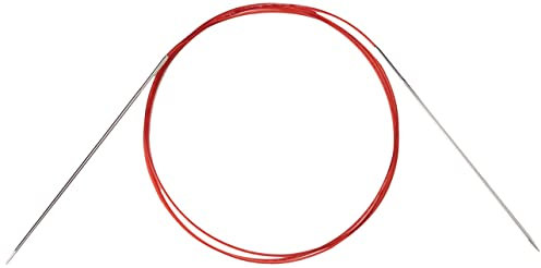 Addi Turbo Lace Rundstricknadeln, Metall, Weiße Bronze, 150 cm, 2.5 mm