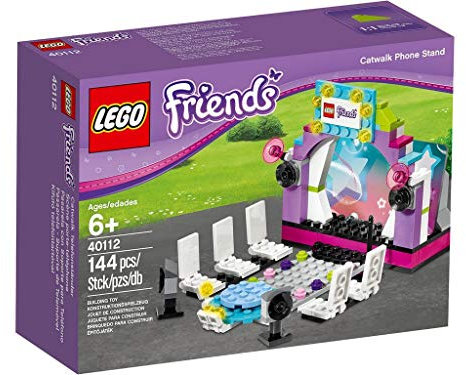 Lego Friends Catwalk Phone Stand, 144 Teile, ab 6 Jahren, Lila, Unisex