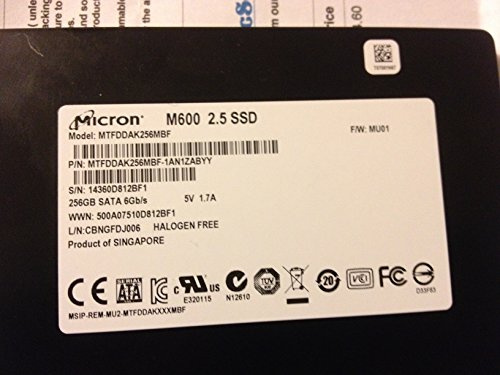 MICRON M600 256 Go SATA MSATA INT