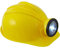 W WIDMANN MILANO Party Fashion 03306 - Bauarbeiterhelm mit Lampe, aus Hartplastik, für Erwachsene, Gelb