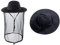HunterBee Chapeau avec Filet en Maille moustiquaire intégré - pour Apiculture, Safari, randonnées, Jardinage