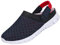 SAGUARO Sabots Homme Femme Chausson Léger Respirant Sandales de Plage Mesh Mules Pantoufle pour Piscine Jardin, Rouge, 45 EU
