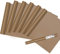 Stampcolour PTFE-Teflonfolie für Wärmepresse, Transferfolie, antihaftbeschichtet, 40.6 x 50.8 cm, hitzebeständige Bastelmatte, funktioniert als Ofeneinlagen für den Boden des Ofens, Kaffee (6 Stück)