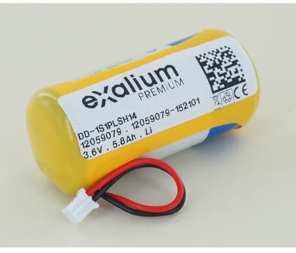 Pile Lithium 3.6V 5.8Ah pour DMBV TYXAL+ Delta Dore