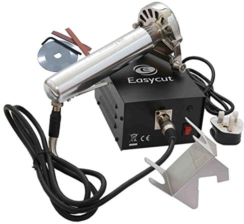 EASYCUT Electric Doner Kebab Meat Slicer Metal Stainless Machine + Free Holder
