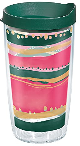 Tervis Christmas Holiday Thats A Wrap Made in USA Double Walled Insulated Tumbler Travel Cup Keeps Drinks Cold & Hot, 16oz, Classic