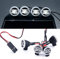 ZuoLan 1/24th RC Car Headlights with Sticker LED Round Roof Lights for Axial SCX24 AXI00001 RC Crawler Car Upgrades Zubehör
