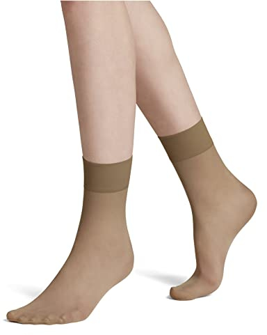FALKE Women's Pure Matt 20 DEN Pop Socks Sheer Transparent Plain Elegant Resistant Pressure-Free Comfort Cuff For A Soft Grip On Leg Fine Soft Yarn 1 Pair