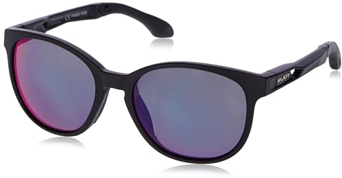Rudy Project Unisex LIGHTFLOW B Black Matte Polar 3FX/HDR Multilaser Red Sonnenbrille, 54